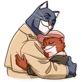 Blacksad WhatsApp Sticker #28