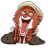 Blacksad WhatsApp Sticker #30