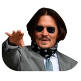 Johnny Depp WhatsApp Sticker #10