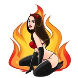 Miss Julia Dates WhatsApp Sticker #4