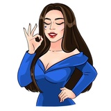 Miss Julia Dates WhatsApp Sticker #6