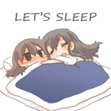 Kancolle Sleep WhatsApp Sticker #2