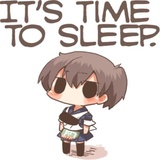 Kancolle Sleep WhatsApp Sticker #5