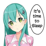 Kancolle Sleep WhatsApp Sticker #8