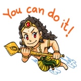 Kartikeya & Ganesha WhatsApp Sticker #11