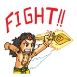 Kartikeya & Ganesha WhatsApp Sticker #6