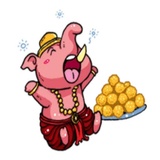 Kartikeya & Ganesha WhatsApp Sticker #7