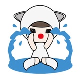 Kawaii Cat Chan WhatsApp Sticker #6