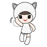 Kawaii Cat Chan WhatsApp Sticker #8