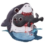 Kawaii Death WhatsApp Sticker #7