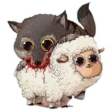 Kawaii Death WhatsApp Sticker #8