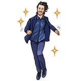 Keanu Reeves WhatsApp Sticker #13