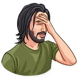 Keanu Reeves WhatsApp Sticker #16