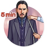 Keanu Reeves WhatsApp Sticker #21