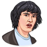 Keanu Reeves WhatsApp Sticker #4
