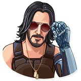 Keanu Reeves WhatsApp Sticker #6