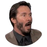 Keanu Reeves WhatsApp Sticker #11