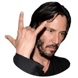 Keanu Reeves WhatsApp Sticker #15