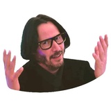 Keanu Reeves WhatsApp Sticker #16