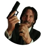 Keanu Reeves WhatsApp Sticker #22