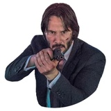 Keanu Reeves WhatsApp Sticker #23