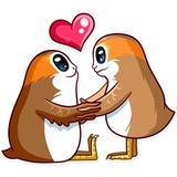 Porg WhatsApp Sticker #11