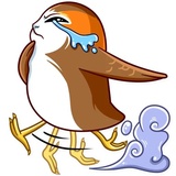 Porg WhatsApp Sticker #14