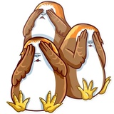 Porg WhatsApp Sticker #19
