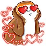 Porg WhatsApp Sticker #24