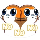 Porg WhatsApp Sticker #27