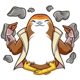Porg WhatsApp Sticker #30