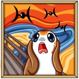 Porg WhatsApp Sticker #4