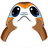 Porg WhatsApp Sticker #7