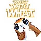 Porg WhatsApp Sticker #8