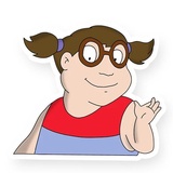 Kids from room 402 WhatsApp Sticker #8