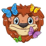 King Leo WhatsApp Sticker #11