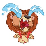 King Leo WhatsApp Sticker #13