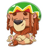 King Leo WhatsApp Sticker #14