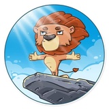 King Leo WhatsApp Sticker #15