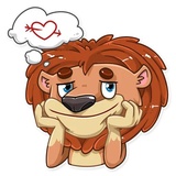 King Leo WhatsApp Sticker #16