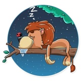 King Leo WhatsApp Sticker #19