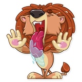 King Leo WhatsApp Sticker #25