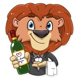 King Leo WhatsApp Sticker #26