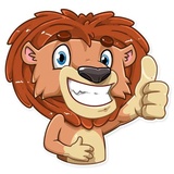 King Leo WhatsApp Sticker #3