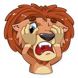 King Leo WhatsApp Sticker #4