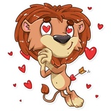 King Leo WhatsApp Sticker #7