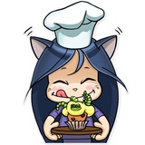 Kitty the Witch WhatsApp Sticker #13