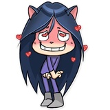 Kitty the Witch WhatsApp Sticker #21