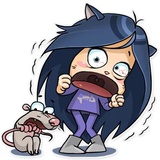 Kitty the Witch WhatsApp Sticker #22