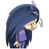 Kitty the Witch WhatsApp Sticker #25